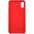 Чехол для iPhone InterStep для iPhone X SOFT-T METAL ADV красный